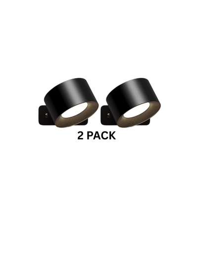 LumaGlow Wireless Magnetic Wall Light (2-Pack)