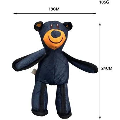 Tough Bear Dog Toy for Chewers