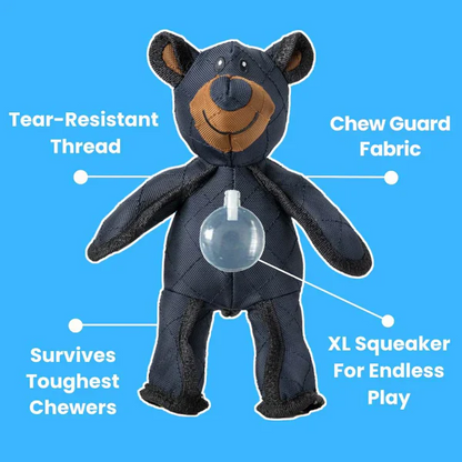 Tough Bear Dog Toy for Chewers