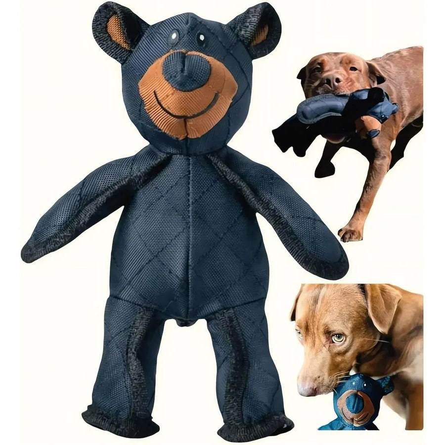 Tough Bear Dog Toy for Chewers