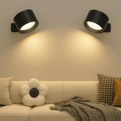 LumaGlow Wireless Magnetic Wall Light (2-Pack)