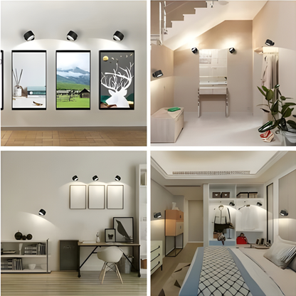 LumaGlow Wireless Magnetic Wall Light (2-Pack)